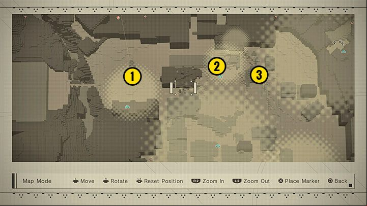 Quest giver: Wise Machine (City Ruins) - NieR Automata: City Ruins - walkthrough, side quests - Side missions - NieR Automata Guide