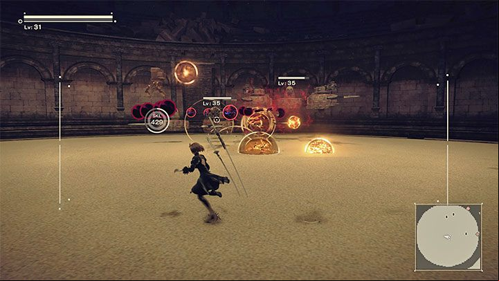 2) new battle arenas - NieR Automata: Game of the Yorha Edition - Appendix - NieR Automata Guide