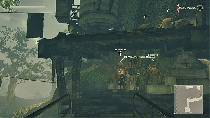 The Weapons Trader Machine is a machine that appears in the Machine Village from the start, i - NieR Automata: List of traders - Summaries - NieR Automata Guide