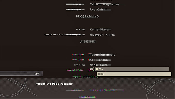 This is one of the main endings, and it can be described as the true ending of the campaign - NieR Automata: Endings list - Game endings - NieR Automata Guide