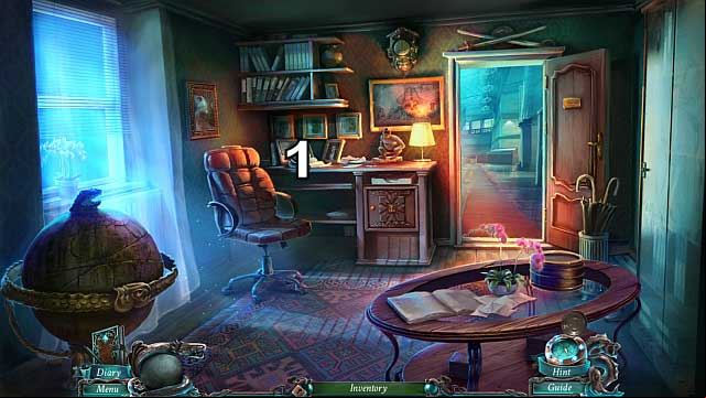 The game starts in your office - Chapter 1: An Unexpected Guest | Walkthrough - Walkthrough - Nightmares from the Deep: The Sirens Call Game Guide & Walkthrough