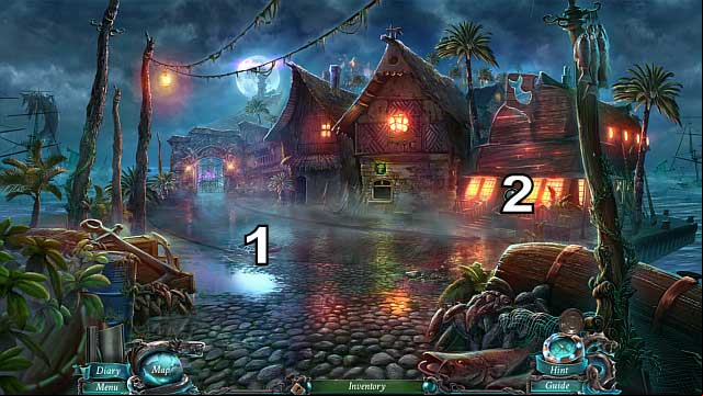 Collect the dagger and return to the Square - Chapter 2: Boats Away | Walkthrough - Walkthrough - Nightmares from the Deep: The Sirens Call Game Guide & Walkthrough