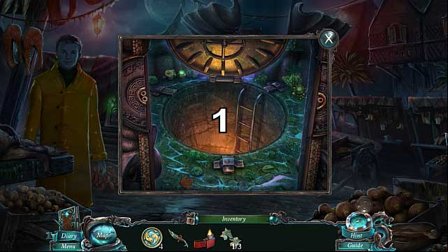 Return to fountain - Chapter 3: Beneath the town | Walkthrough - Walkthrough - Nightmares from the Deep: The Sirens Call Game Guide & Walkthrough