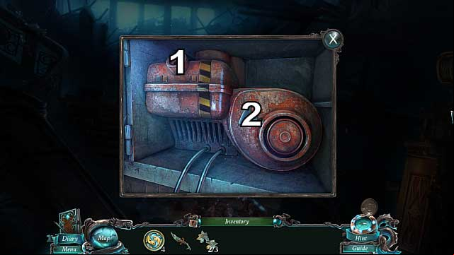 Go to Foyer and approach the fuse box - Chapter 5: The Shipwreck cemetery | Walkthrough - Walkthrough - Nightmares from the Deep: The Sirens Call Game Guide & Walkthrough