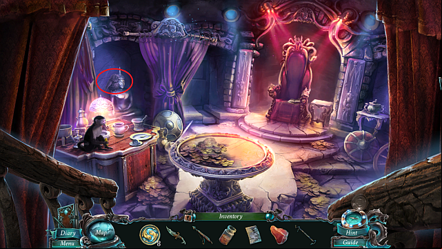 Location: Secret Chamber - Silver parrots | Collectibles - Collectibles - Nightmares from the Deep: The Sirens Call Game Guide & Walkthrough