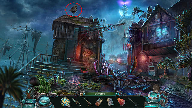 Location: Gate - Silver parrots | Collectibles - Collectibles - Nightmares from the Deep: The Sirens Call Game Guide & Walkthrough
