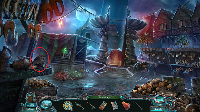 Location: Fountain - Silver parrots | Collectibles - Collectibles - Nightmares from the Deep: The Sirens Call Game Guide & Walkthrough