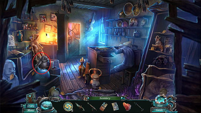 Location: Pawn shop - Silver parrots | Collectibles - Collectibles - Nightmares from the Deep: The Sirens Call Game Guide & Walkthrough