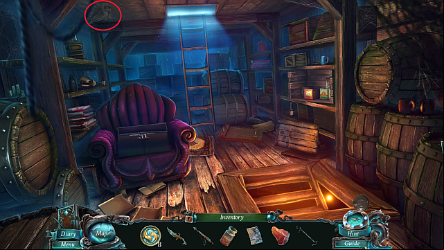 Location: Storeroom - Silver parrots | Collectibles - Collectibles - Nightmares from the Deep: The Sirens Call Game Guide & Walkthrough