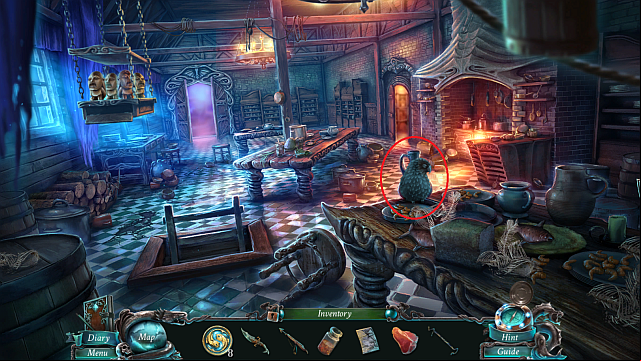 Location: Kitchen - Silver parrots | Collectibles - Collectibles - Nightmares from the Deep: The Sirens Call Game Guide & Walkthrough