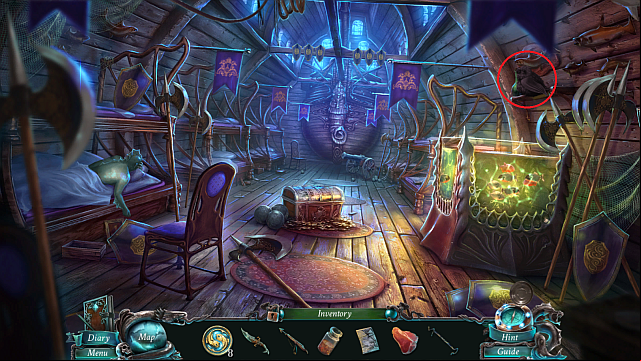 Location: Quarters - Silver parrots | Collectibles - Collectibles - Nightmares from the Deep: The Sirens Call Game Guide & Walkthrough