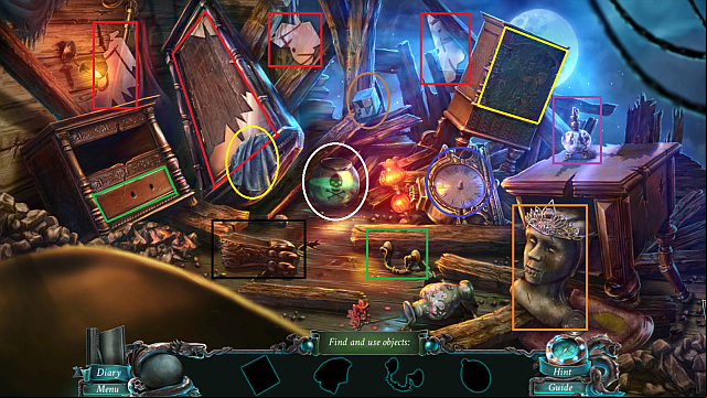 Perform the following actions - Chapter 2 | Puzzles - Puzzles - Nightmares from the Deep: The Sirens Call Game Guide & Walkthrough