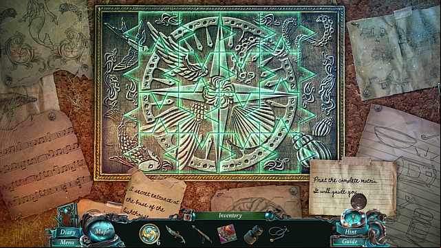 Arrange the individual elements into one whole - Chapter 4/5 | Puzzles - Puzzles - Nightmares from the Deep: The Sirens Call Game Guide & Walkthrough