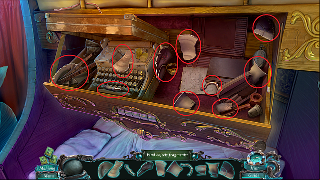 Find all of the marked items - Hidden Items | Puzzles - Puzzles - Nightmares from the Deep: The Sirens Call Game Guide & Walkthrough