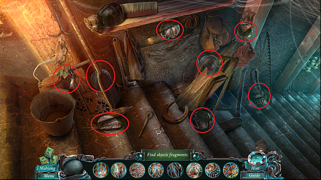 Find all of the marked items - Hidden Items | Puzzles - Puzzles - Nightmares from the Deep: The Sirens Call Game Guide & Walkthrough