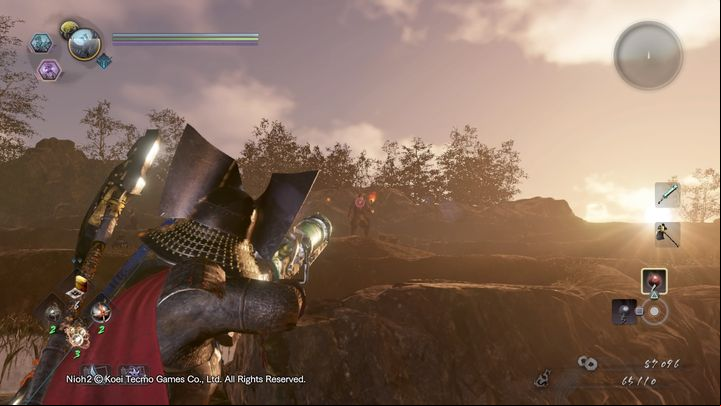 You have to head up to the right - NiOh 2: The Sun Sets On Mount Tenno walkthrough - Main missions - NiOh 2 Guide