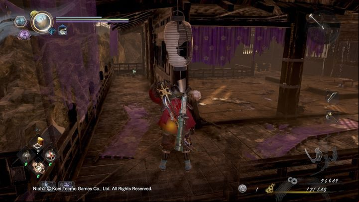 Jump down and go back to the door you have just unlocked, follow the path mentioned above - NiOh 2: The Sun Sets On Mount Tenno walkthrough - Main missions - NiOh 2 Guide