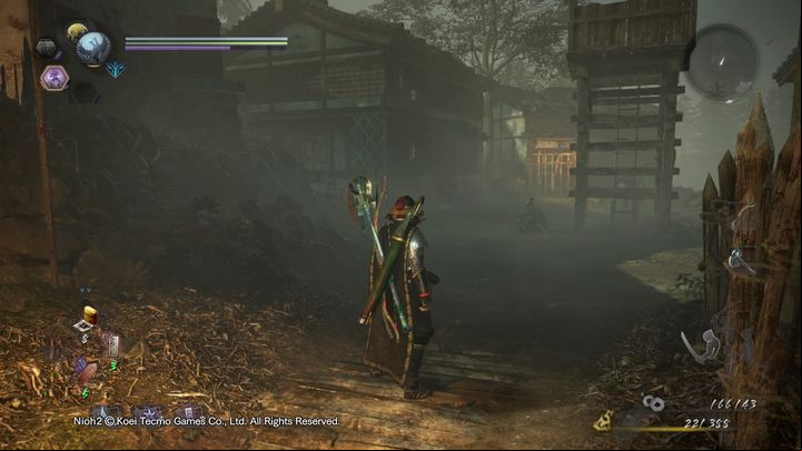A hot spring is right of the watchtower - use it to restore health - NiOh 2: The Two Faces of Hospitality walkthrough - Main missions - NiOh 2 Guide