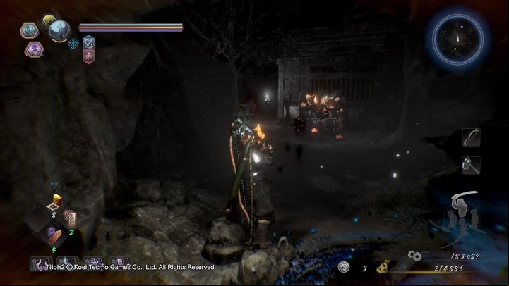 A little further on, you will encounter Yoki and a smaller skeleton warrior - NiOh 2: The Two Faces of Hospitality walkthrough - Main missions - NiOh 2 Guide