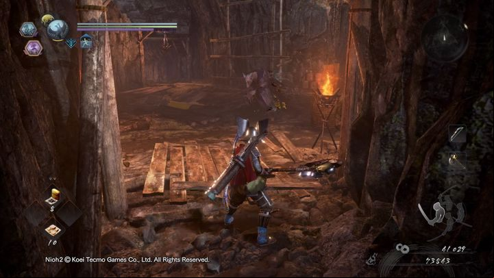 Inside, youll find a new Yokai, a Tesso - Bird in a Cage | NiOh 2 Walkthrough - Main missions - NiOh 2 Guide
