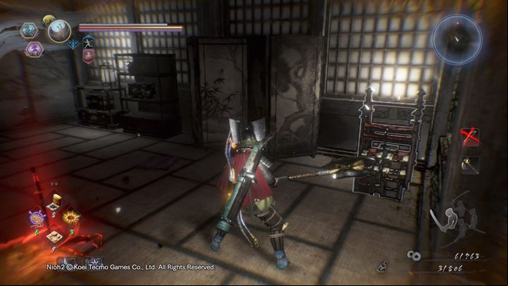 Pull the levers and continue forward - Bird in a Cage | NiOh 2 Walkthrough - Main missions - NiOh 2 Guide