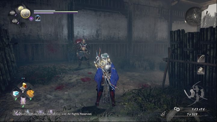 If you have done previous side missions related to him, you can talk to the NPC and get a temporal ally - Pervading Waters | NiOh 2 Walkthrough - Main missions - NiOh 2 Guide
