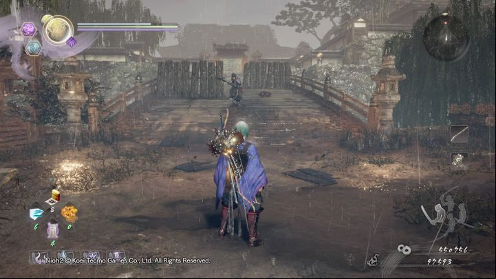 However, this bridge is again guarded by a stronger soldier - Pervading Waters | NiOh 2 Walkthrough - Main missions - NiOh 2 Guide