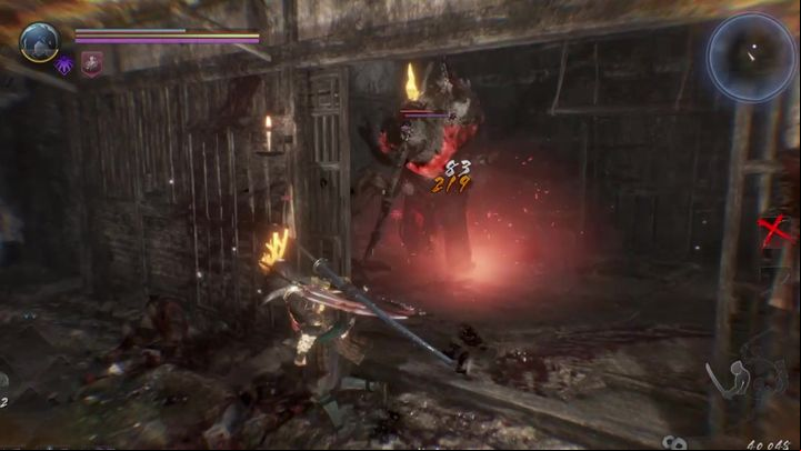 On the other side of the bridge, you will encounter a Native - The Beast of Smoke and Flame | NiOh 2 Walkthrough - Main missions - NiOh 2 Guide