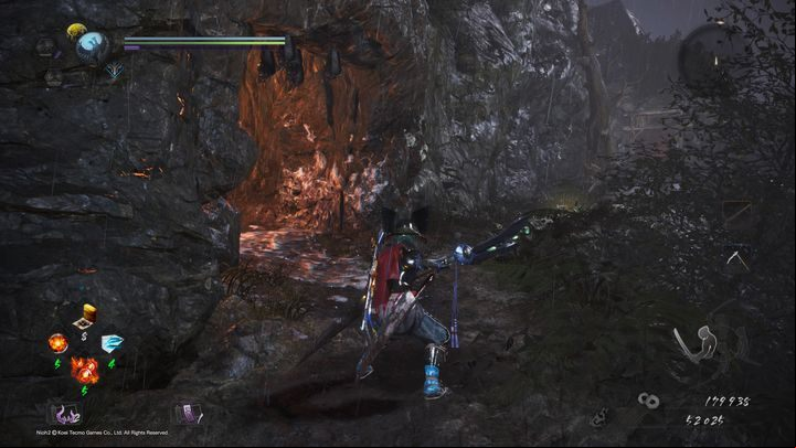 As soon as you get rid of the bats, enter the cave - The Hidden Monsters of Okehazama | NiOh 2 Walkthrough - Main missions - NiOh 2 Guide