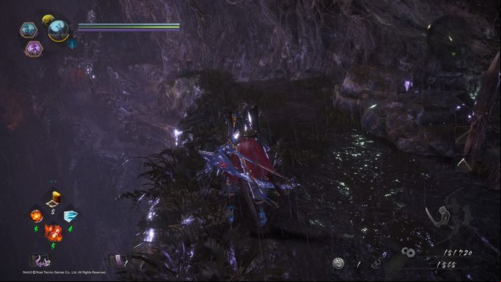 Moving on, there is another entrance to the caves on the right - The Hidden Monsters of Okehazama | NiOh 2 Walkthrough - Main missions - NiOh 2 Guide