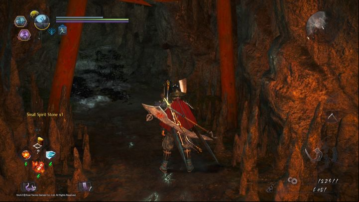 Step back and go to the right - you will find an entrance that has two lamps - The Hidden Monsters of Okehazama | NiOh 2 Walkthrough - Main missions - NiOh 2 Guide