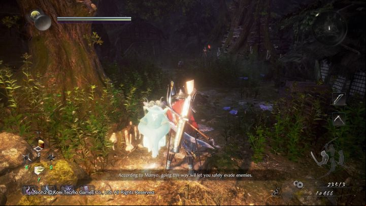 After defeating them, continue forward - A Way Out | NiOh 2 Walkthrough - Main missions - NiOh 2 Guide