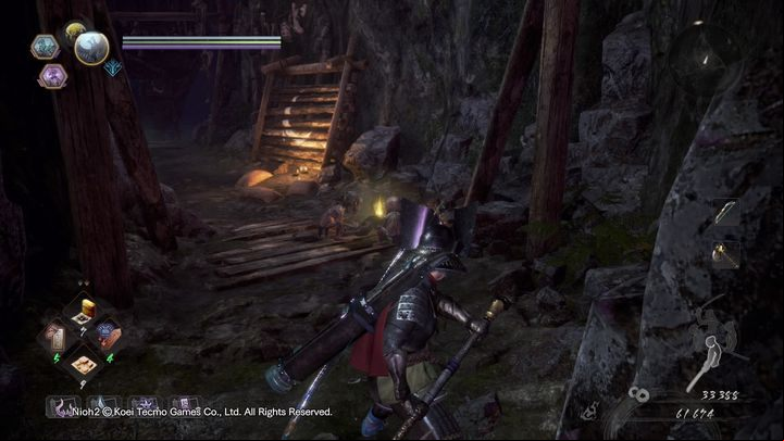You will encounter two Gakis - A Way Out | NiOh 2 Walkthrough - Main missions - NiOh 2 Guide