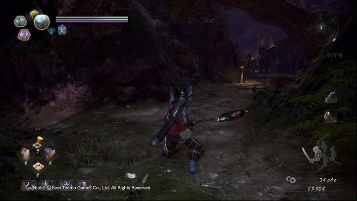 However, if you first chose the path to the left or have just returned from the shrine, then go further along this road - A Way Out | NiOh 2 Walkthrough - Main missions - NiOh 2 Guide