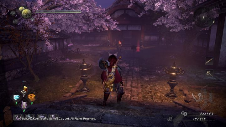 There are several rooms available to explore in the corner on the right - NiOh 2: Cherry Blossom Viewing in Daigo walkthrough - Main missions - NiOh 2 Guide