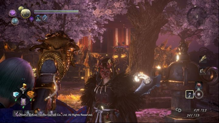 that you have Mumyo who can help you - NiOh 2: Cherry Blossom Viewing in Daigo walkthrough - Main missions - NiOh 2 Guide