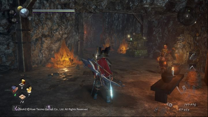 You will find a lot of Dwellers extracting Amrita crystals - The Hollow Fortress | NiOh 2 Walkthrough - Main missions - NiOh 2 Guide