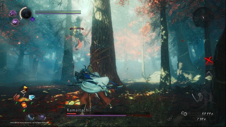 The land of Yokai gives new opportunities to the boss - NiOh 2: Kamaitachi | Boss fight - Bosses - NiOh 2 Guide