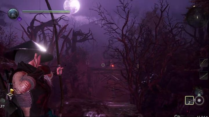 Then follow the path that the group was patrolling - The Forest Veiled in Darkness | NiOh 2 Walkthrough - Side missions - NiOh 2 Guide