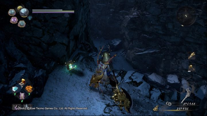 Going even lower, you will notice, among other things, a large Snowclops - NiOh 2: The Mausoleum of Evil walkthrough - Main missions - NiOh 2 Guide