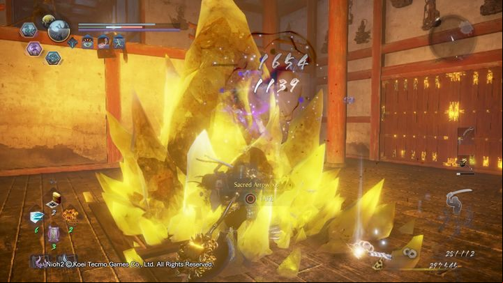 When you beat them, jump down and start attacking the crystal, the enemies shouldnt even notice you - NiOh 2: The Mausoleum of Evil walkthrough - Main missions - NiOh 2 Guide