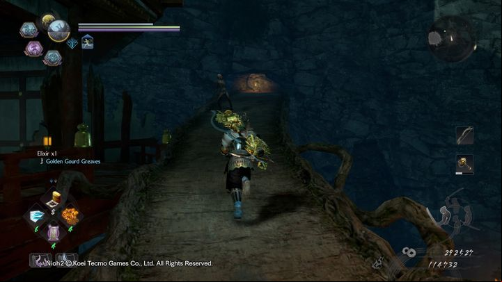 Go to the top and defeat a Dweller - NiOh 2: The Mausoleum of Evil walkthrough - Main missions - NiOh 2 Guide