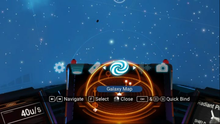 Leave the planet and go to the galaxy map - No Mans Sky 2022: How to leave first system? - FAQ - No Mans Sky Game Guide