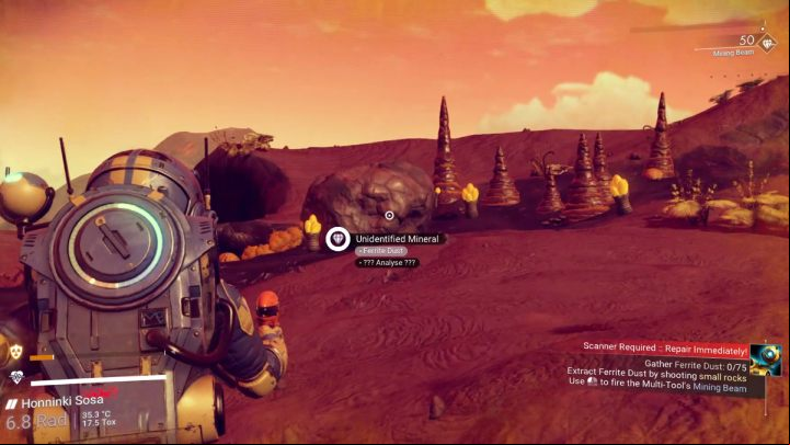 After starting the game and selecting the difficulty level (for beginners we recommend Normal mode), the gameplay will begin - No Mans Sky: What to do first? - FAQ - No Mans Sky Game Guide