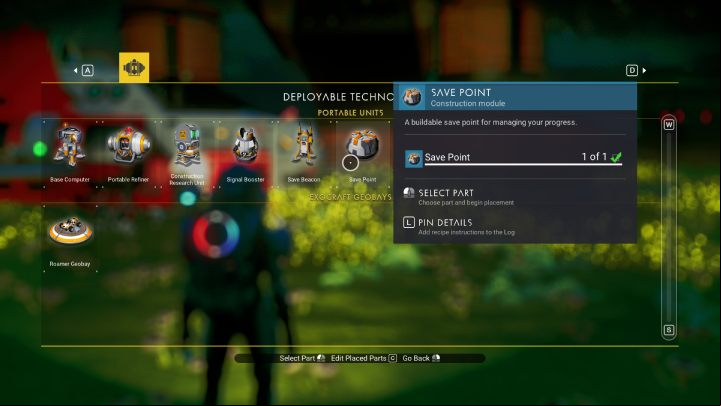 The game creates an autosave every time you leave your space ship - No Mans Sky: Tips and Tricks - Basic information - No Mans Sky Game Guide