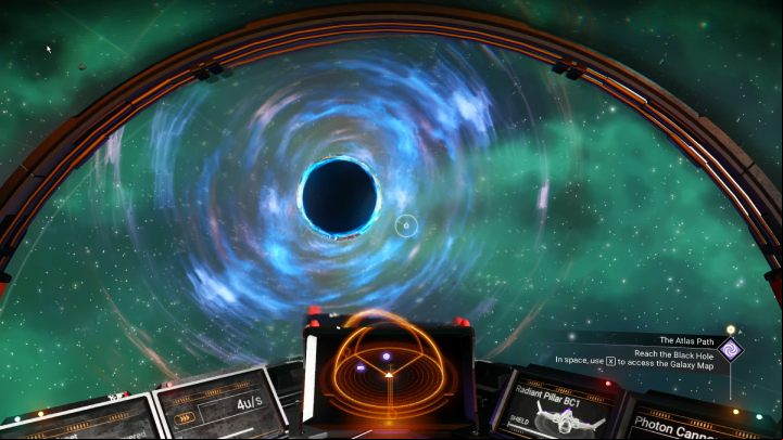 1 - No Mans Sky: Galaxy - exploration, center, core, black hole, galaxy map - Exploration - No Mans Sky Game Guide