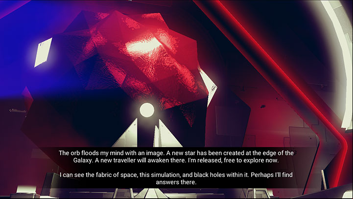 Reaching the last Atlas Interface is not the end of your journey, although you are getting closer - No Mans Sky: Atlas Path - basics - Atlas Path - No Mans Sky Game Guide