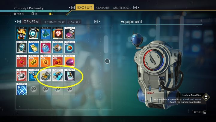 Then go to the nearest space station and dismantle the ship - No Mans Sky 2022: How to acquire units? - FAQ - No Mans Sky Game Guide