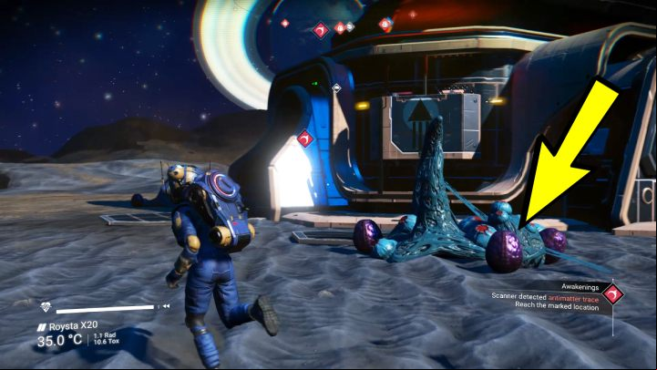 When you reach the next planet in search of antimatter, you will come across an abandoned building with several precious eggs next to it - No Mans Sky 2022: How to acquire units? - FAQ - No Mans Sky Game Guide
