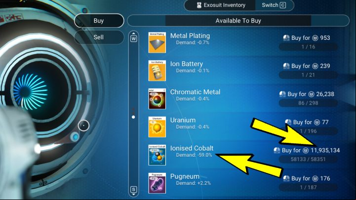 that the price of an element will only drop if you sell a lot of it - No Mans Sky 2022: How to acquire units? - FAQ - No Mans Sky Game Guide